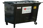hds 2 yard trash container